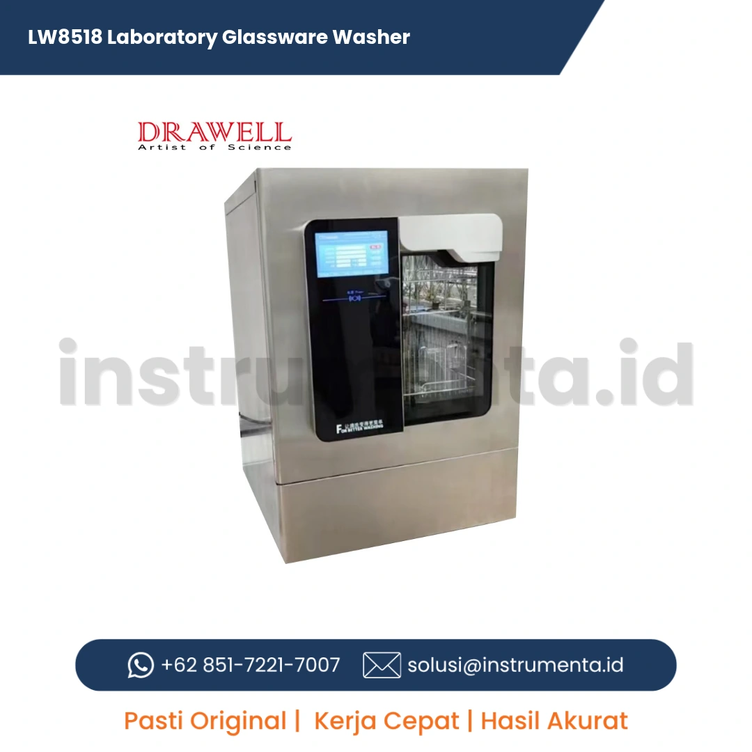Distributor Resmi LW8518 Laboratory Glassware Washer Mesin Pencuci Alat Gelas Laboratorium Automatic Ready Stock